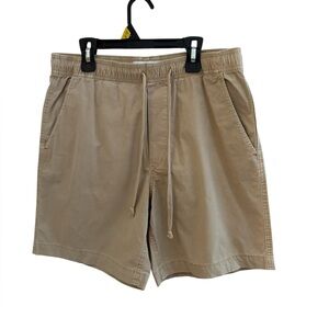 American Eagle Drawstring Shorts, Tan, Men's Size Medium‎